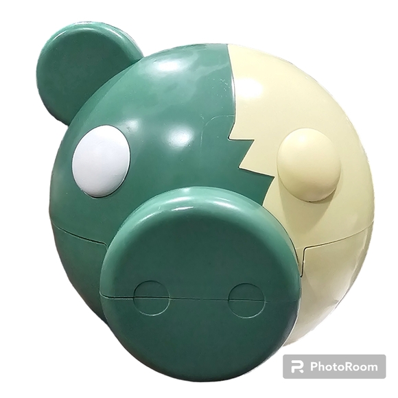 PiggyBank storage container Toy PIGGY Large Zombie Empty Head Zompiggy 🐷 - Picture 4 of 7